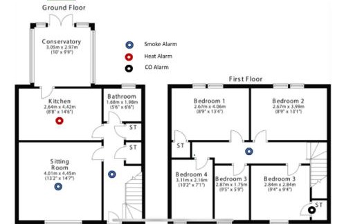 Falkirk House | RF-Entire House-Central Scotland-Falkirk, Self-Check-in , Pet-friendly and with Parking