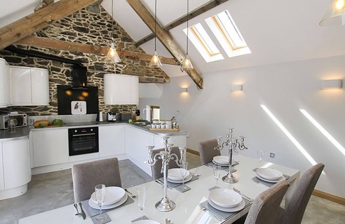 Rhydwyn Cottage | RHYD ANGHARAD BARNS, family friendly, with open fire in Rhydwyn