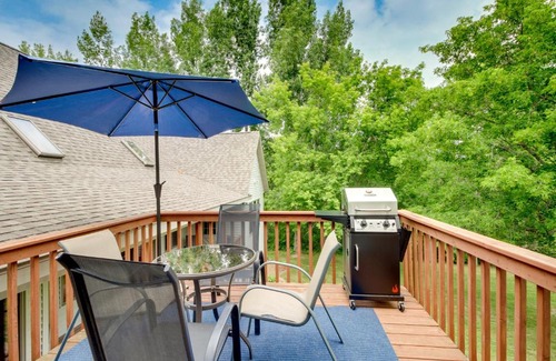 Richville Apartment | Richville Vacation Rental with Fire Pit Near Trails