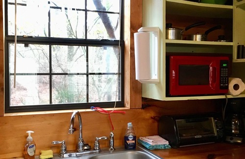 Ellijay Cabin | Right on Clear Creek Tiny Home! Secluded yet convenient to town.