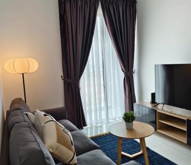 Jenjarom Apartment | Rimbayu Amber Residence 3BR Quayside Mall Near to Masha Oasis Tenby KLIA