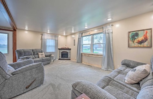 Goshen House | Rise and Shine Farm in Goshen with BBQ and Fire Pit!