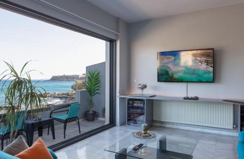Rethymno Apartment | Rithian Blue Coast 2 bedroom seaview apartment