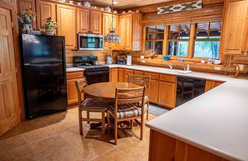 Lake City House | Ritz on the River - Gorgeous Log Cabin in the Heart of Town and Along the Lake Fork of the Gunnison