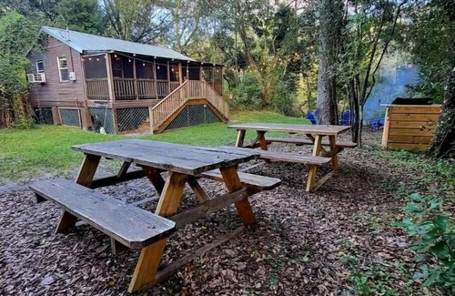 Webster Cabin | River Daze Cabin - A cozy cabin right on the river