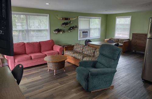 Dillard Estates Cottage | River front on the canal. Dock your boat at your deck porch.