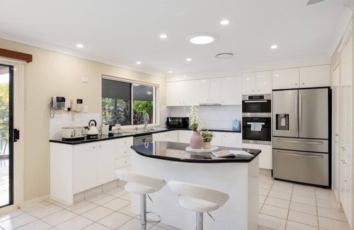 Carrara House | River Front, Private Pool & Dock, Fairy Light 4BR