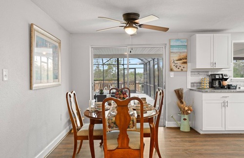 Forest Hills House | River House with heated Pool, Sunsets, Fishing, Dolphin & Manatee Watching