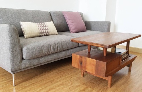Yan Nawa Apartment | River view 42 sq.m.,BTS,Pool,wifi,A/C
