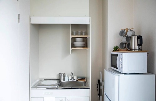 Hiroshima City Centre Apartment | River Villas 6FSpacious top floor approx 55Cle/Hiroshima Hiroshima