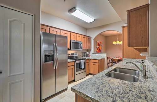 Rio Del Sol Condo | 'River Walk Retreat' w/Patio: Dogs Allowed!