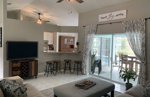 North Fort Myers House | Riverbend Retreat! 3 bdrm, 2 bath, heated pool & on the canal!