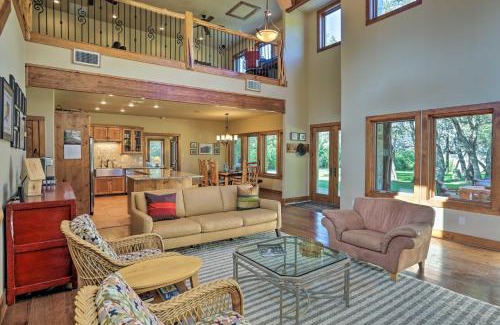 Blanco House | Riverfront Blanco Home with Shaded Porch and Hot Tub