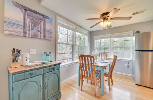 Cheboygan House | Riverfront Cheboygan Home w/Dock ~ 4 Mi to Town!