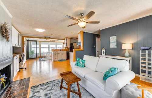 Colonial Beach House | Riverfront Colonial Beach Home with Private Beach!