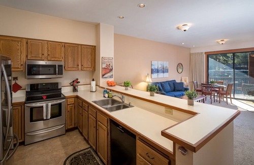 Tahoe City Condo | Riverfront Condo w/Private Patio, HOA Hot Tub!