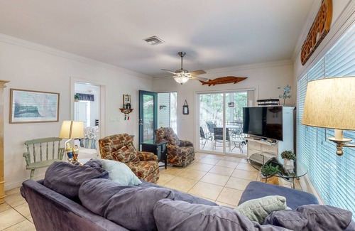 Bell House | Riverfront dog-friendly home w/ boat slip, firepit