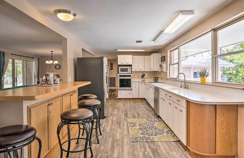 Los Fresnos House | Riverfront Family Home: Yard, Orchard, Dock!