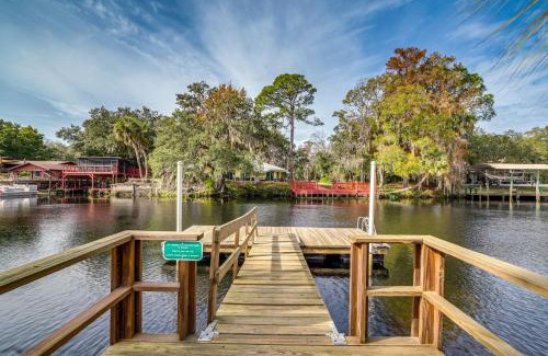 Crystal River House | Riverfront Fishers Paradise in Florida with Dock!