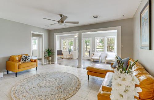 Coliseum Central House | Riverfront Fun Quiet Home Near Hampton Coastline
