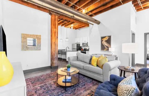 Downtown St. Louis Apartment | Riverfront Loft - Arch, Convention Center, Casino