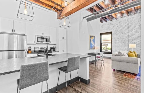 Downtown St. Louis Apartment | Riverfront Loft - Arch, Convention Center, Casino