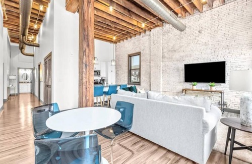Downtown St. Louis Apartment | Riverfront Loft, Arch/Convention Center/Casino/Stadium