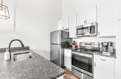 Downtown St. Louis Apartment | Riverfront Loft, Arch/Convention Center/Casino/Stadium