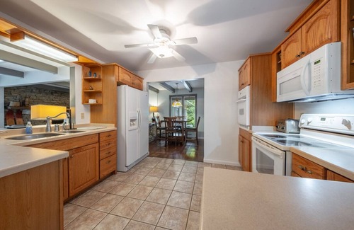 Elkins House | Riverfront Mountain Getaway, Fire Pit, Hot Tub, Swimming Hole, Fireplace