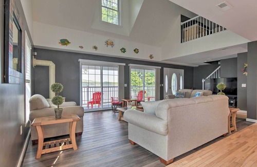 Port Deposit House | Riverfront Port Deposit House with Deck + Yard!