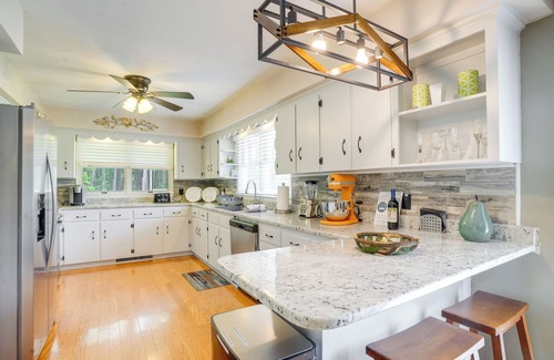 Shenandoah House | Riverfront Shenandoah Getaway w/Kayaks & Tubes!