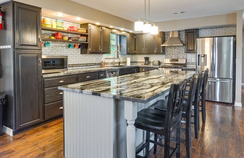 Bartlett House | Riverfront Stockport Home w/ Deck & Gas Grill!