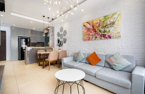 District 1 Apartment | RiverGate - 2 Bedrooms RiverView - Near Bui Vien Street - Ho Chi Minh Downtown