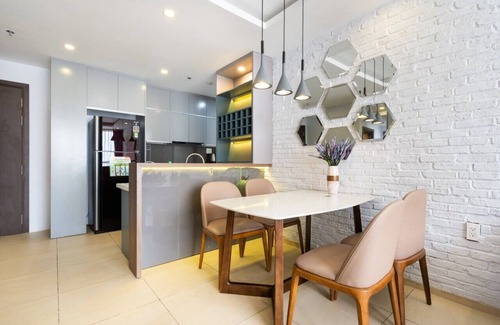 District 1 Apartment | RiverGate - 2 Bedrooms RiverView - Near Bui Vien Street - Ho Chi Minh Downtown