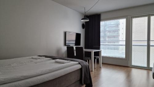 Turku Apartment | Riverside apartment with french balcony