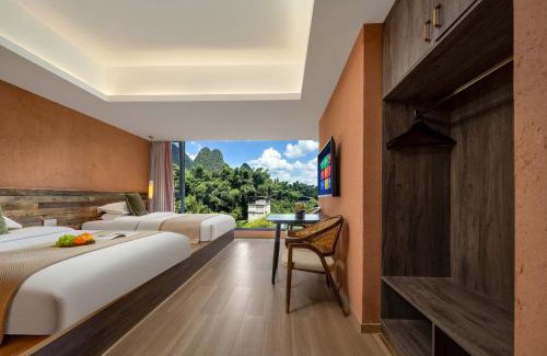 Yangshuo Hotel | Riverside Bamboo Frest Hotel