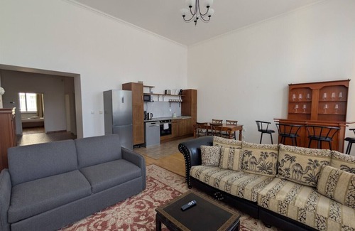 Nove Mesto Apartment | Riverside Gem w/Balcony View