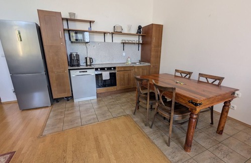 Nove Mesto Apartment | Riverside Gem w/Balcony View