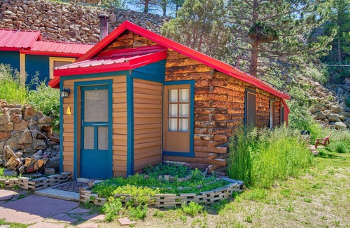 Lyons Cabin | Riverside Mountain Cabin with Patio & Wildlife