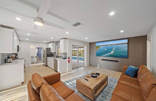 Sarasota Springs House | Riviera Retreat | Private Heated Pool + Infinity Game Table