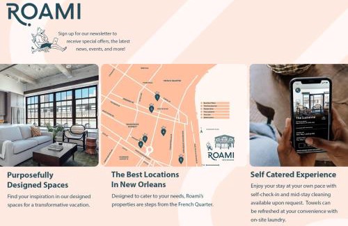 Arts/Warehouse District House | Roami at The Lola Near Bourbon St 3BR #58