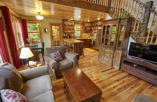 Old Forge Cabin | Rock Haven at North Street, Wooded Cabin Retreat in Old Forge, NY