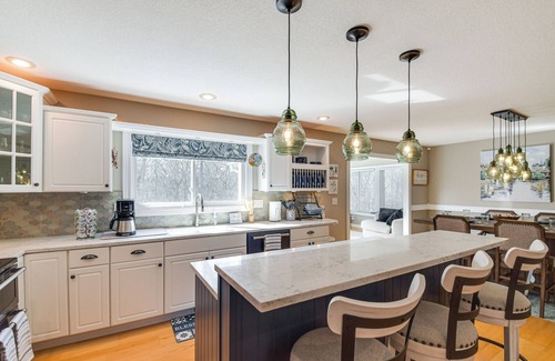 Milan House | Rock Island Home w/Private Yard & Fire Pit Table!
