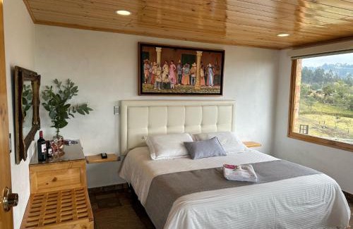 Chiquinquira Apartment | Romántica Cabaña con vista a la ciudad, 10 min del Centro