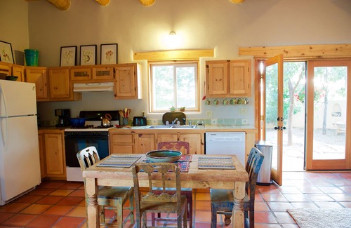 San Cristobal Cottage | Romantic Adobe Cottage nestled in San Cristobal Valley License #9197 Taos