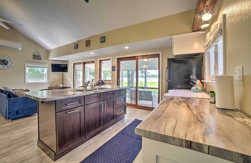 Brimfield Cottage | Rome City Waterfront Oasis w/Beach & Dock!