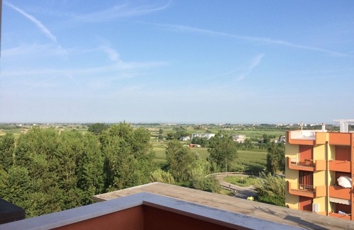 Chioggia Apartment | Roof terrace apartment on the beach with magnificent sea and all-round views #