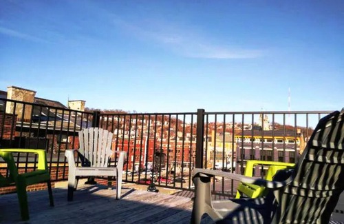 Downtown Cincinnati Condo | Roof top deck, it's Bootsy baby! Spacious 2-bdrm, #6
