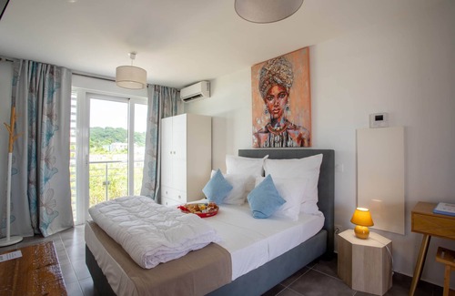 Saint-Francois Hotel | Room 6 "Le Palmier Fortunei"
