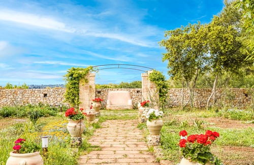 Presicce Apartment | Room 'Chiara - 5' with Private Terrace, Wi-Fi and Air Conditioning